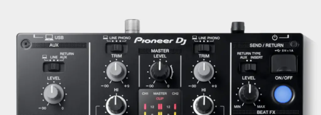 Pioneer USB Mixer out