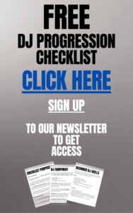 DJ progression checklist